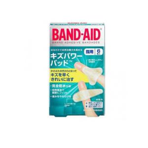 BAND-AID バンドエイド キズパワーパッド 指用 6枚入 (指巻用4枚+指関節用2枚) (1個)