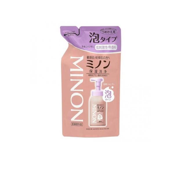 ミノン 全身シャンプー 泡タイプ 400mL (詰め替え用)  (1個)