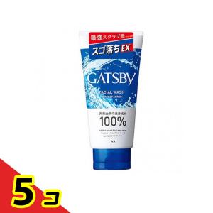 GATSBY ギャツビー フェイシャルウォッシュパーフェクトスクラブ 130g  5個セット