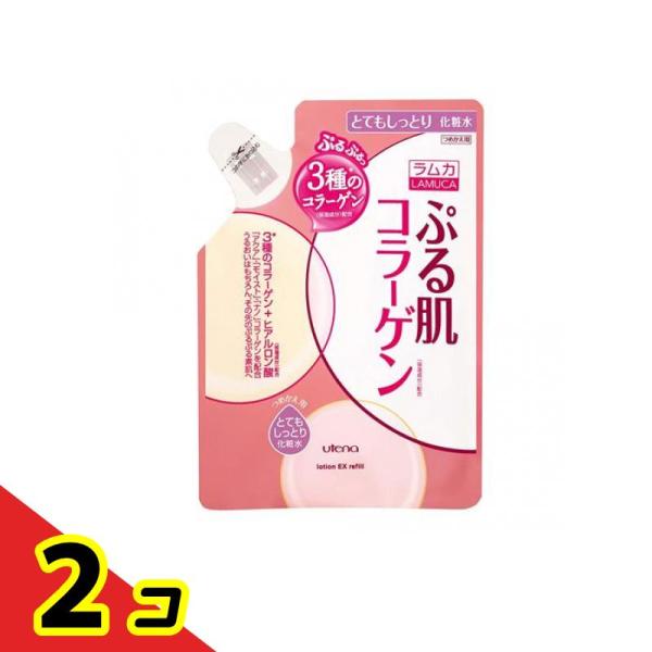 ラムカ ぷる肌化粧水 とてもしっとり 180mL (詰め替え用)  2個セット
