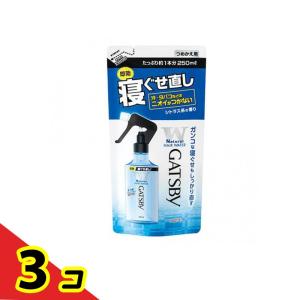 ギャツビー(GATSBY) 寝ぐせ直しウォーター 250mL (詰め替え用)  3個セット｜通販できるみんなのお薬