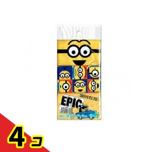 水に流せるポケットティシュ ミニオンズ 6個 4個セット