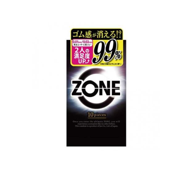 コンドーム スキン フィット ゼリー ZONE ゾーン 10個  (1個)