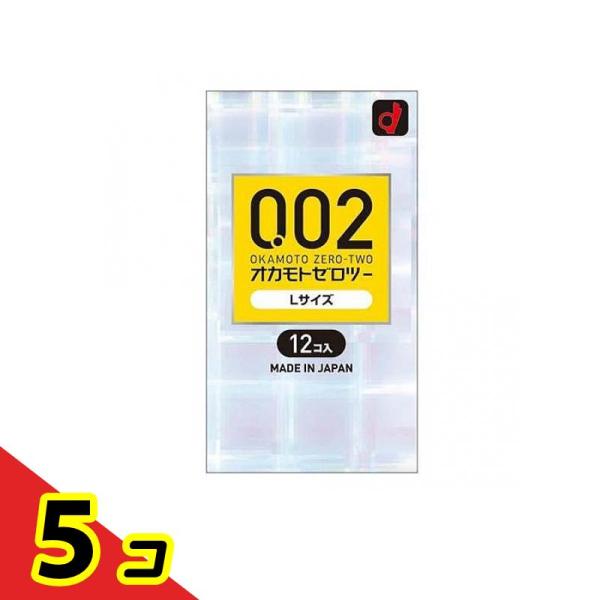 オカモト ゼロツー(0.02) Lサイズ 12個入  5個セット
