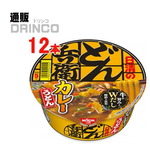 カップ麺 日清の どん兵衛 カレーうどん 西 87g カップ麺 12 食 ( 12 食 × 1 ケー...