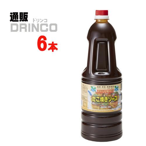 ソース パロマ たこ焼きソース 1800ml ペットボトル 6本 ( 6 本 × 1 ケース  ) ...