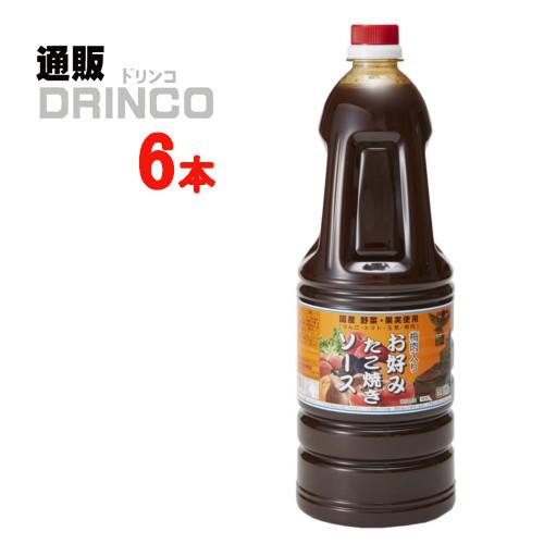 ソース タカワ お好みたこ焼きソース 1800ml ペットボトル 6本 ( 6 本 × 1 ケース ...