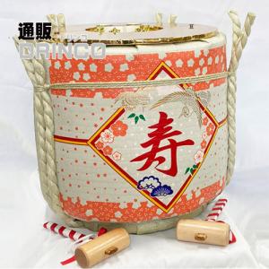 レンタル )鏡割り クラッカー樽 鏡開き 祝樽 四斗樽 リボンが離れない