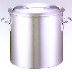 寸胴鍋 アルミ 蛇口付（2吋バルブ）目皿付 51cm 100L 業務用 寸胴