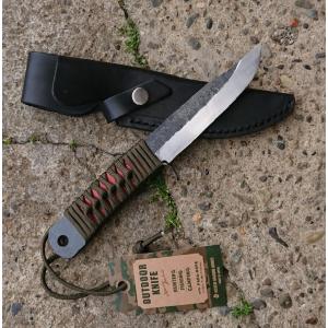 関兼常解体狩猟匠 腸サキ 片刃 刃長：140mm CW-36 ケース付 食肉業者や