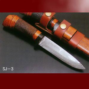 販売済です」訳あり（錆）佐治武士 山野小刀型 ナイフ サメ 刃長