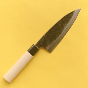 正本　出刃包丁　刃渡り21cm　本霞白鋼 正本本霞 玉白鋼 出刃（片刃）21cm << KOHNOオンラインショップ