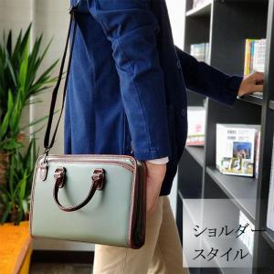 ビジネスバッグ ブリーフケース 小さめ 小さい...の詳細画像3