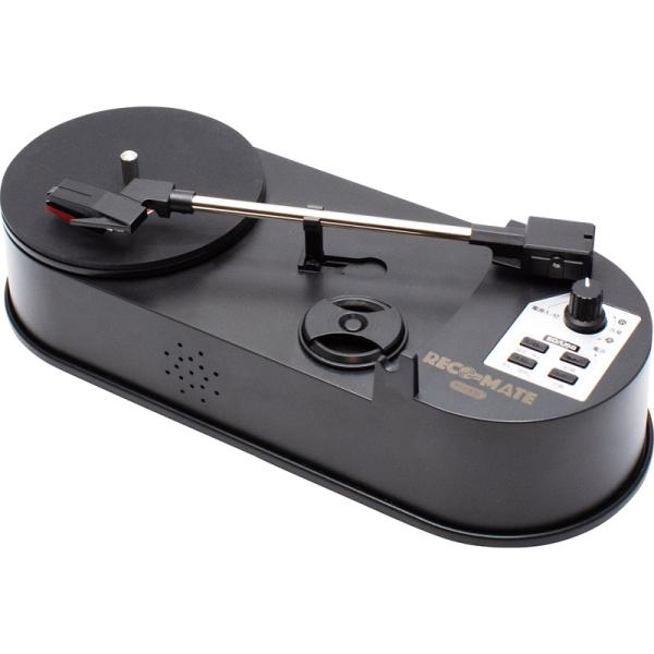 レトロサウンド どこでもレコードプレーヤー レコ・メイト PTT-03K スピーカー内蔵 LP EP...