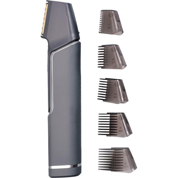 チタンブラッシングトリマー バリカン セルフカット ヘアカッター メンズ 充電式 USB対応 チタン...