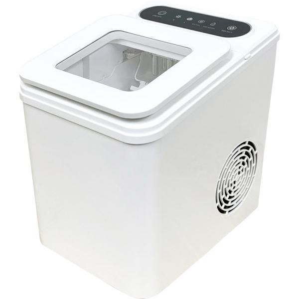 製氷機 高速製氷機 家庭用 製氷器 自動製氷機 卓上 1.5L 最短7分 9個製氷 氷ストッカー付 ...