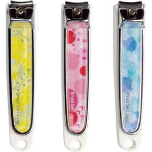 爪切り 日本製 和製 高級 切れ味 Super V-CUT 単品販売 キャッチャー付き 飛び散らない ステンレス つめきり 手入れ ネイルケア コンパクト 実用的 VN1-83