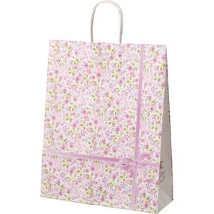 手提げ紙袋 紙袋 手提げ袋 晒 紫花 アイカ 柄...の商品画像