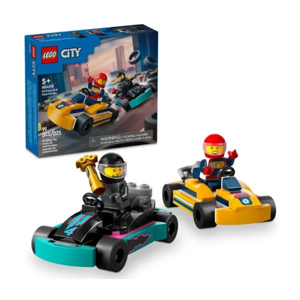 レゴ シティ ゴーカートとレースドライバー LEGO CITY Go-Karts and Race ...