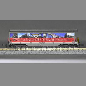 MDS Modell MD61007 RhB(レーティッシュ鉄道) スライドバン貨車Haikqq-y5171(RhB