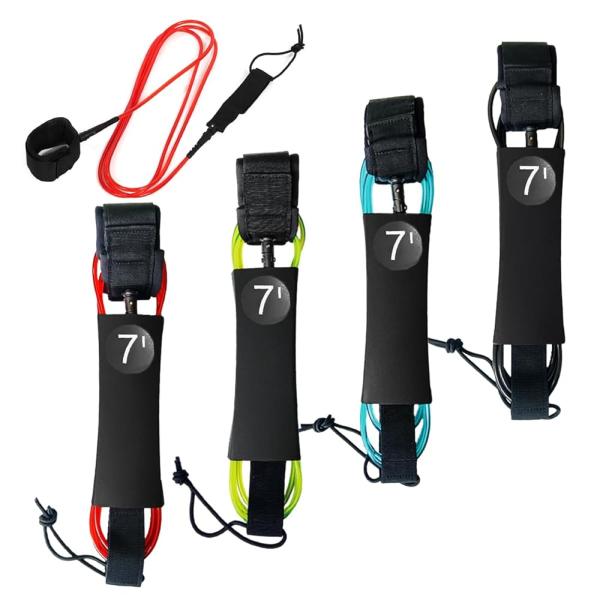 SALUDABLE リーシュコード 7ft 7mm サップ サーフィン サーフボード コード sup...