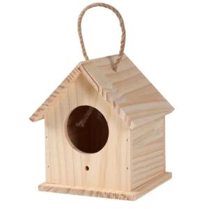 野鳥用巣箱】バードハウスA（前扉タイプ）巣箱(完成品 無塗装)YS200