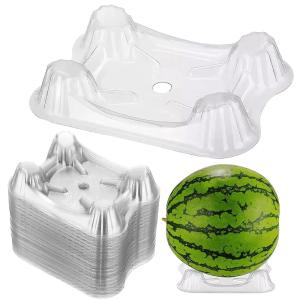 SALUDABLE スイカトレイ スイカマット 敷き藁 台 園芸 栽培 皿 カボチャ メロン 受け皿 (100枚セット)