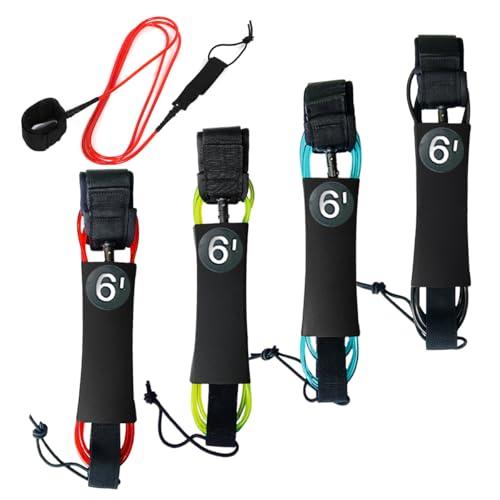 SALUDABLE リーシュコード 6ft 7mm サップ サーフィン サーフボード コード sup...