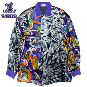 VERSACE ヴェルサーチ　ベロアシャツ　メンズ　#52　中古B【辻屋質店A2728】｜tsuji678-2020