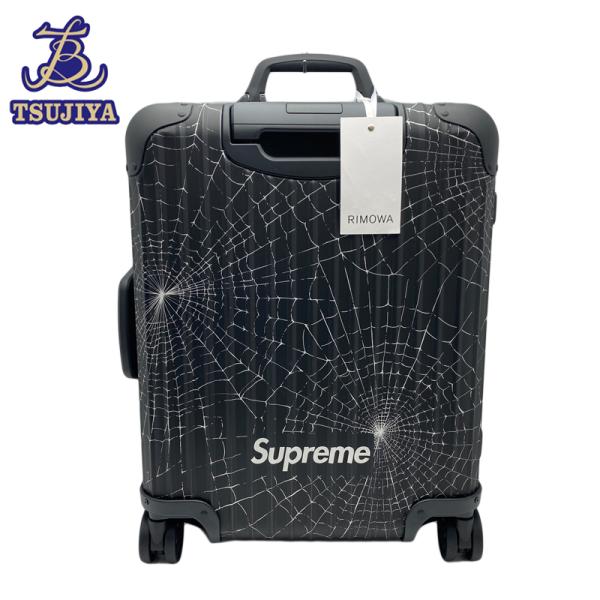 RIMOWA Supreme　リモワ×シュプリーム　スーツケース　キャビンプラス　ブラック　スパイダ...