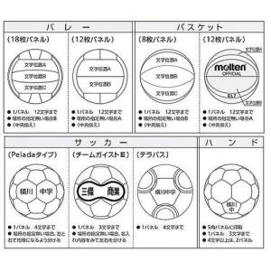 【molten】モルテン　ボール　ネーム加工（チームネーム）※個人名別ページでの案内です