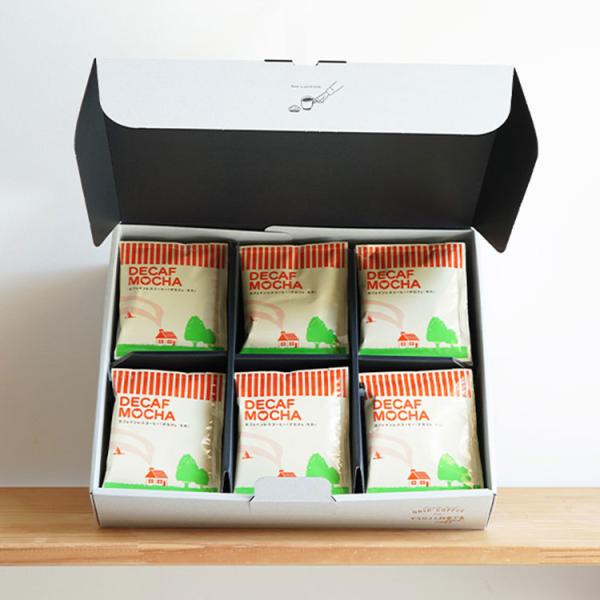 お歳暮に カフェインレスドリップコーヒー デカフェ モカ 30杯ギフトセット エチオピア産コーヒー豆...