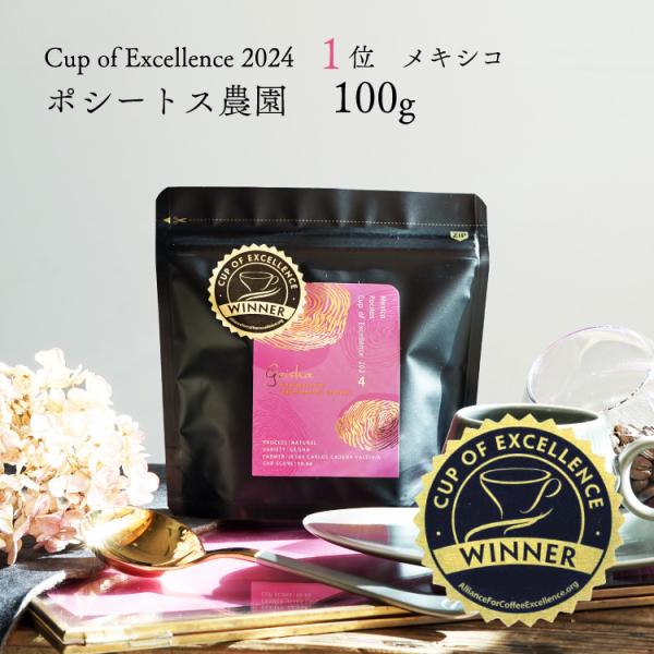 【数量限定】グランクリュコーヒー豆・粉 / メキシコ ポシートス農園（100g）/ ゲイシャ / エ...