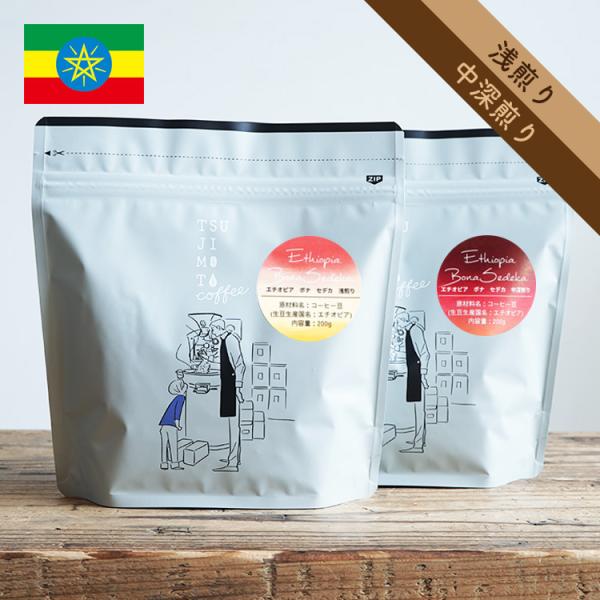 スペシャルティコーヒー豆・粉 / エチオピア シダモ ボナセデカ CWS 200g / エチオピア原...