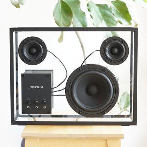 トランスペアレント スピーカー / Transparent Speaker / Hi-Fi Bluetooth / 透明 / オーディオ ワイヤレス サステナブル シンプル 機能的 スタイリッシュ｜tsujimotocoffee