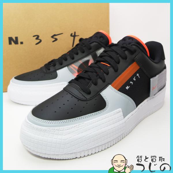 NIKE エアフォース1 AF1-TYPE 30cm N.354 超美品 ブラック US12 ローカ...