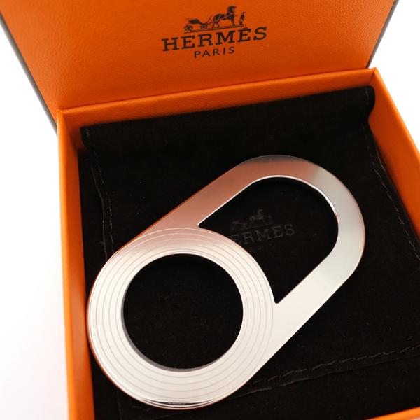 HERMES ヴァリアシオン ペンダントトップ  保護フィルム付 未使用品 シルバーカラーメタル エ...