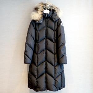 値下❣️MONCLER【高級】GERBOISE 黒 レディース 00 モンクレール モンクレール GERBOISE ジェルボワーズ 中古品 - モンクレール(MONCLER