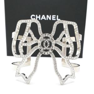 CHANEL バングルブレス リボン ココマーク B18P コスチュームジュエリー シャネル 送料無料 質屋 神戸つじの-260071