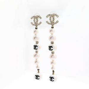 CHANEL ピアス ココマーク フェイクパー...の詳細画像3