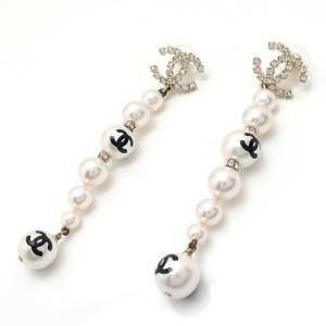 CHANEL ピアス ココマーク フェイクパー...の詳細画像1
