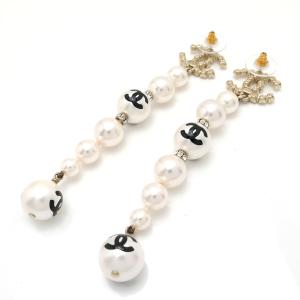 CHANEL ピアス ココマーク フェイクパー...の詳細画像2