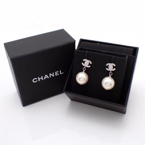 CHANEL ピアス ココマーク フェイクパー...の詳細画像1