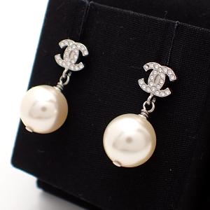 CHANEL ピアス ココマーク フェイクパー...の詳細画像3