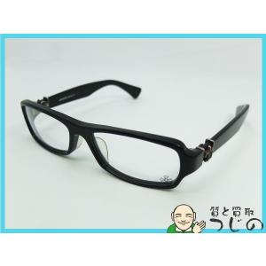 CHROME HEARTS クロムハーツ 黒縁伊達メガネ gittin any?-II 百合の紋章  EYEWEAR 眼鏡 サングラス ギャランティ送料無料 質屋つじの｜tsujinoshoten78