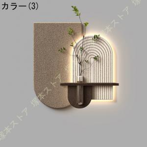 ウォールアート オープンラック 玄関 壁掛け装...の詳細画像2