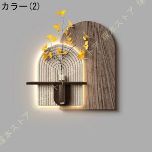 ウォールアート オープンラック 玄関 壁掛け装...の詳細画像3