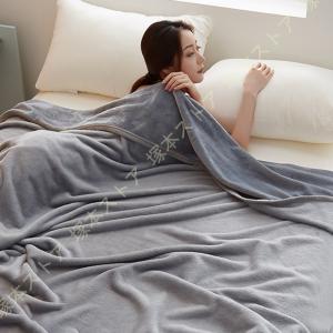 毛布 ブランケット フランネル シングル あっ...の詳細画像1