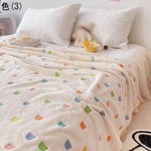 毛布 ブランケット 北欧風 モダン シングル ...の詳細画像3