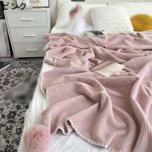 ブランケット 夏用 冷房対策 毛布 シングル ...の詳細画像3